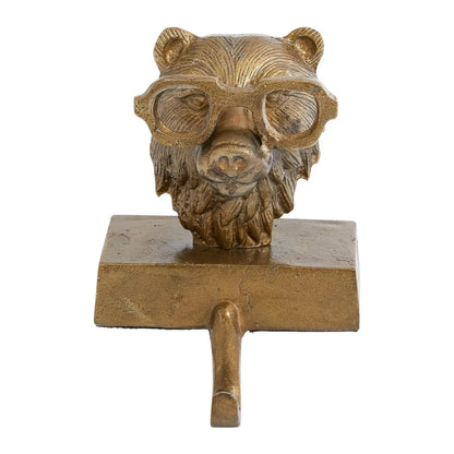 Yulemere Bronzed Aluminum Stocking Holders detail view 12