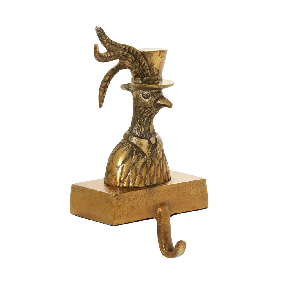 Yulemere Bronzed Aluminum Stocking Holders detail view 23