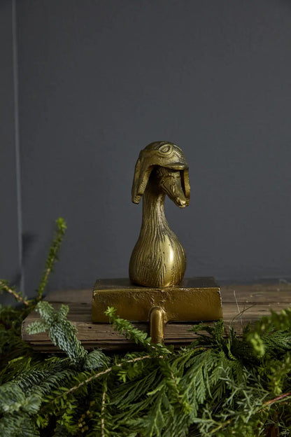 Yulemere Bronzed Aluminum Stocking Holders detail view 18