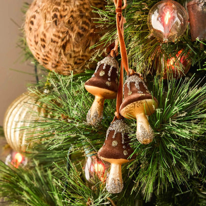 Yulemere Orange Flickering Flame Clear Retro Bulb Christmas Garland overall view