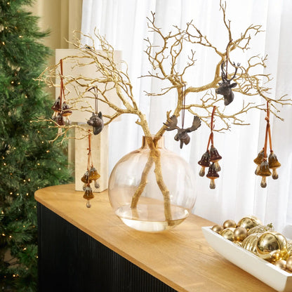 Yulemere Faux Gold Sparkle Manzanita Branches overall view