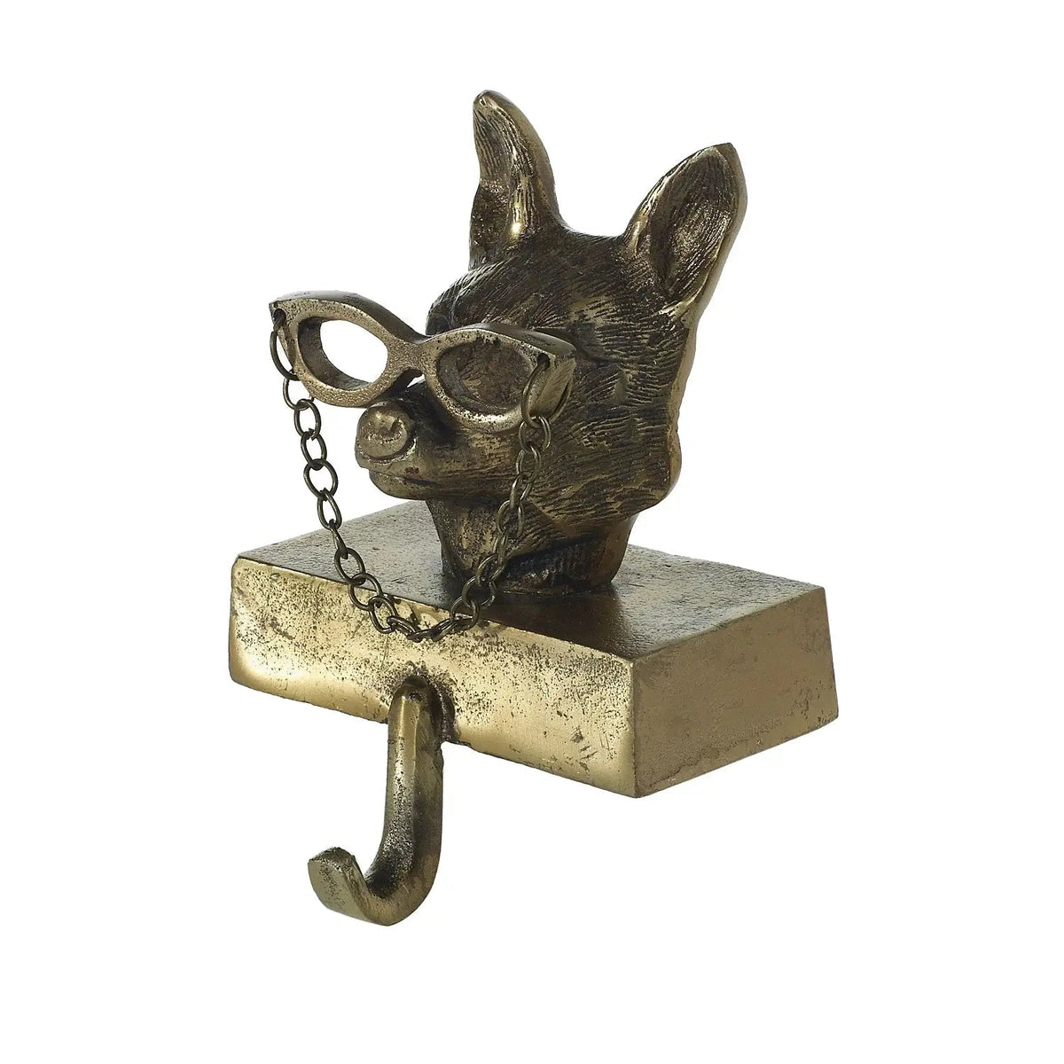 Yulemere Bronzed Aluminum Stocking Holders detail view 10