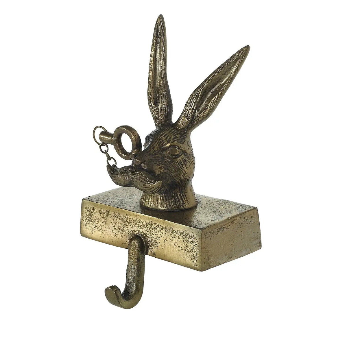 Yulemere Bronzed Aluminum Stocking Holders detail view 9