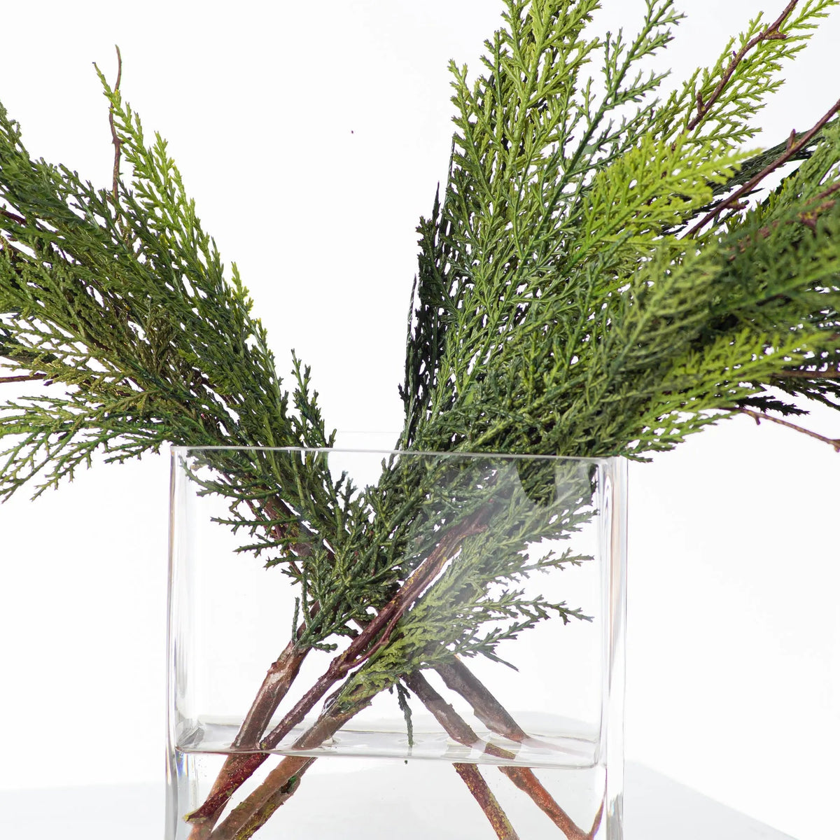 Yulemere Real Touch Cedar Branches Christmas Winter Stem detail view 3