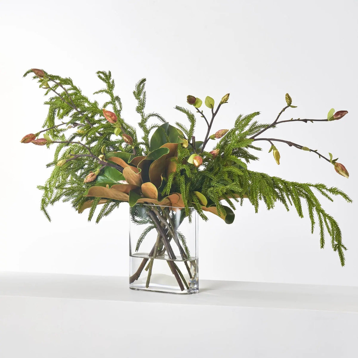 Yulemere Real Touch Norfolk Pine Holiday Stem overall view