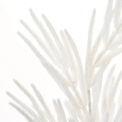 Yulemere Real Touch Flocked White Norfolk Pine Branch detail view 2