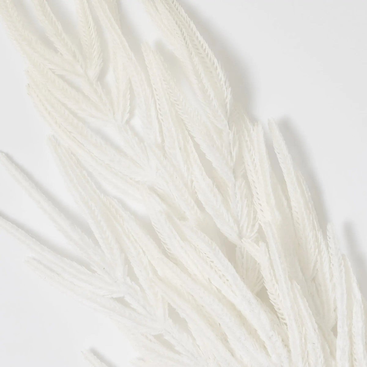 Yulemere Real Touch Flocked White Norfolk Pine Branch detail view 4