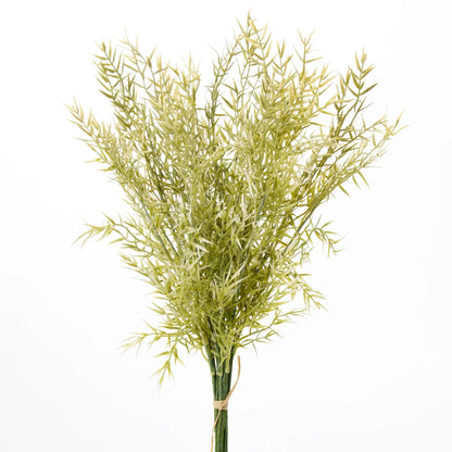 Yulemere Yellow and Sage Green Common Juniper Bundle of 14 Stems overall view