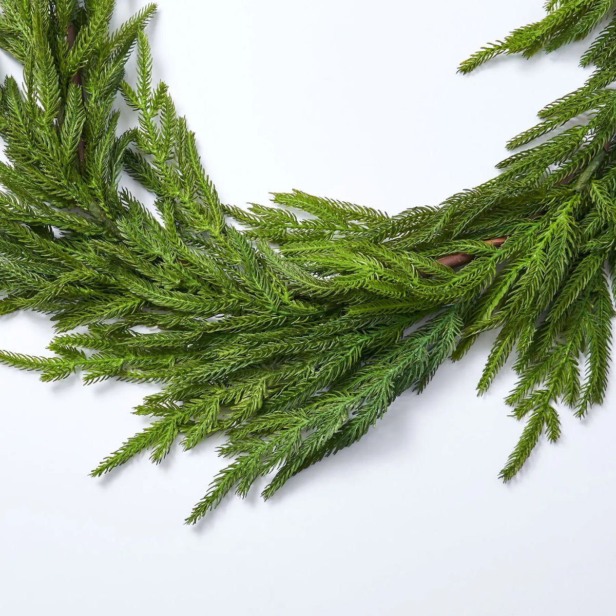 Yulemere Real Touch Norfolk Pine Christmas Garland detail view 4