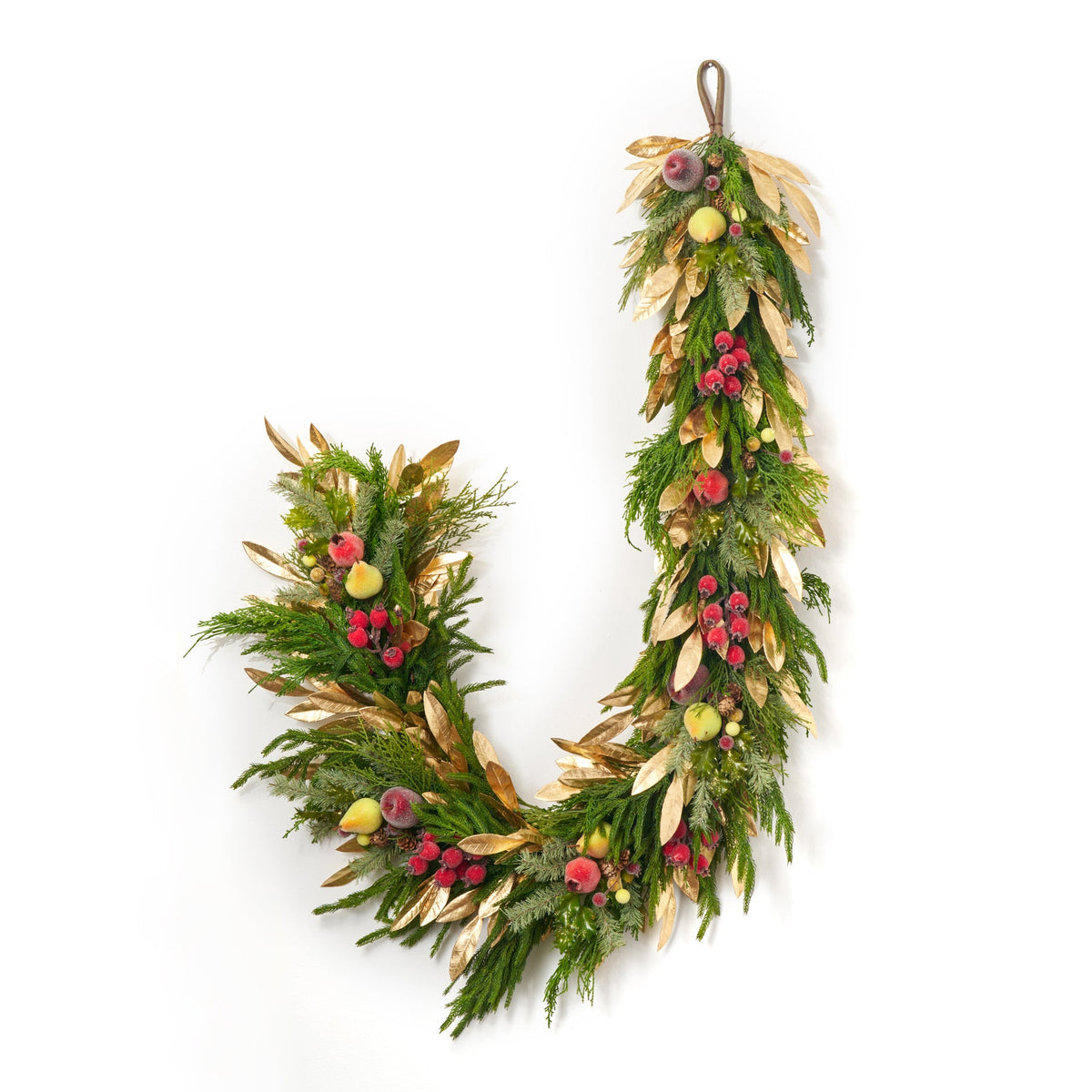 Yulemere Della Robbia Style Christmas Garland overall view