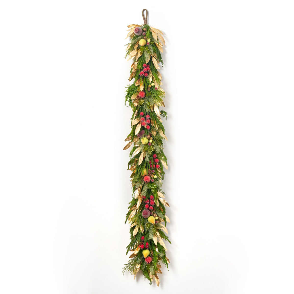 Yulemere Della Robbia Style Christmas Garland detail view 2