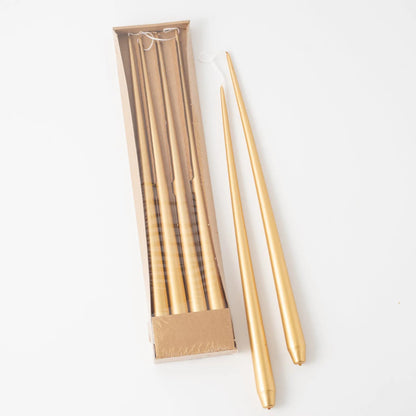 Yulemere Hand Dipped Skinny Taper Luxury Wax Candle overall view