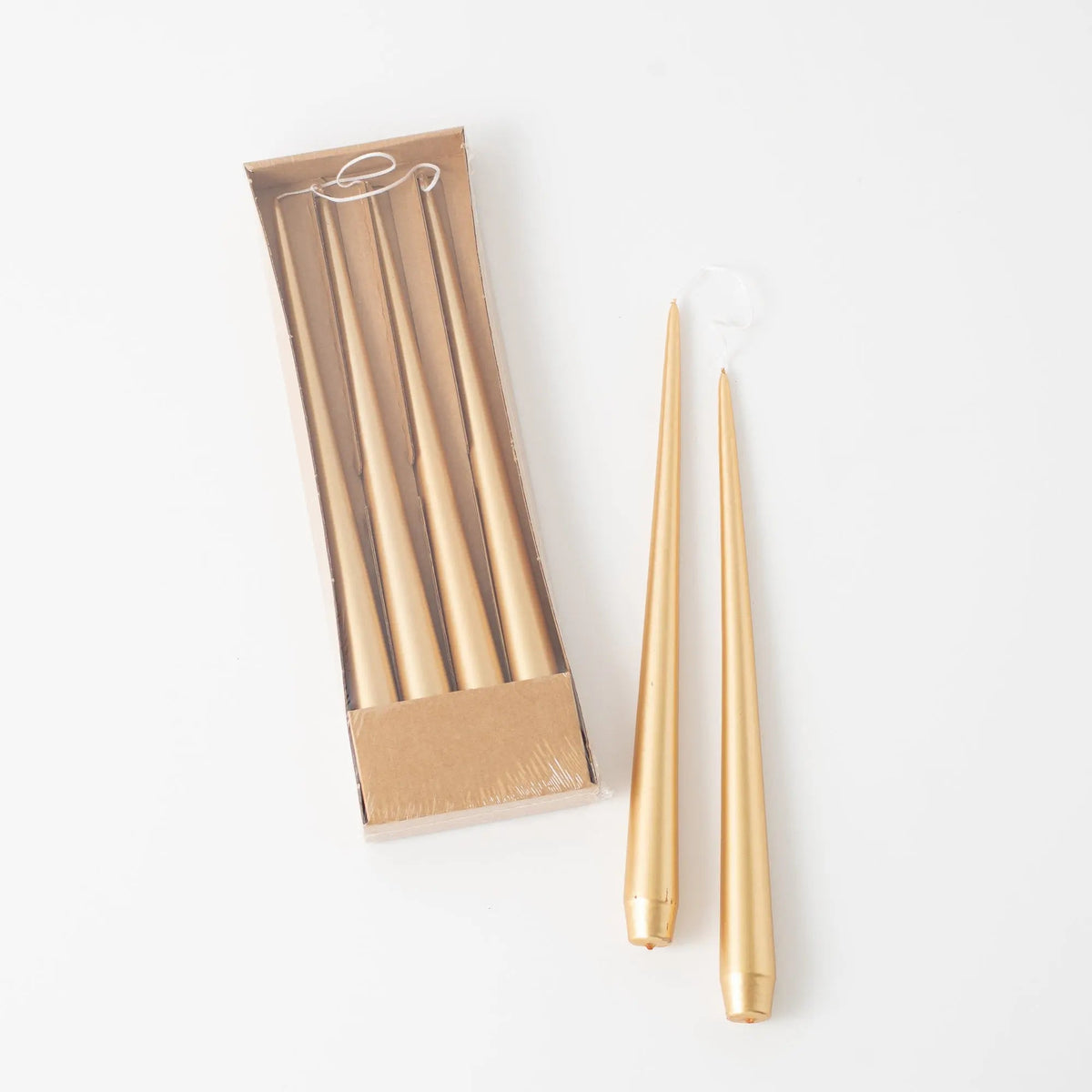 Yulemere Hand Dipped Skinny Taper Luxury Wax Candle detail view 3