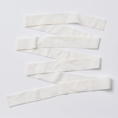 Yulemere Snow White Velvet Lux Ribbon 3 Yard Cut overall view