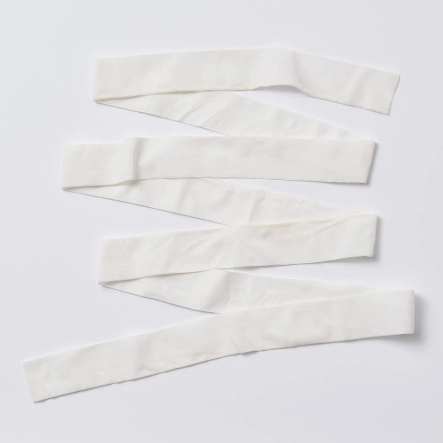 Yulemere Snow White Velvet Lux Ribbon 3 Yard Cut overall view