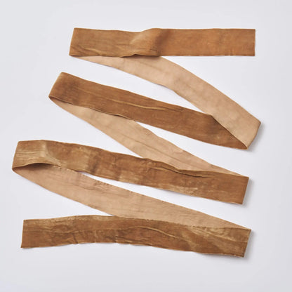 Yulemere Chestnut Brown Velvet Lux Ribbon overall view