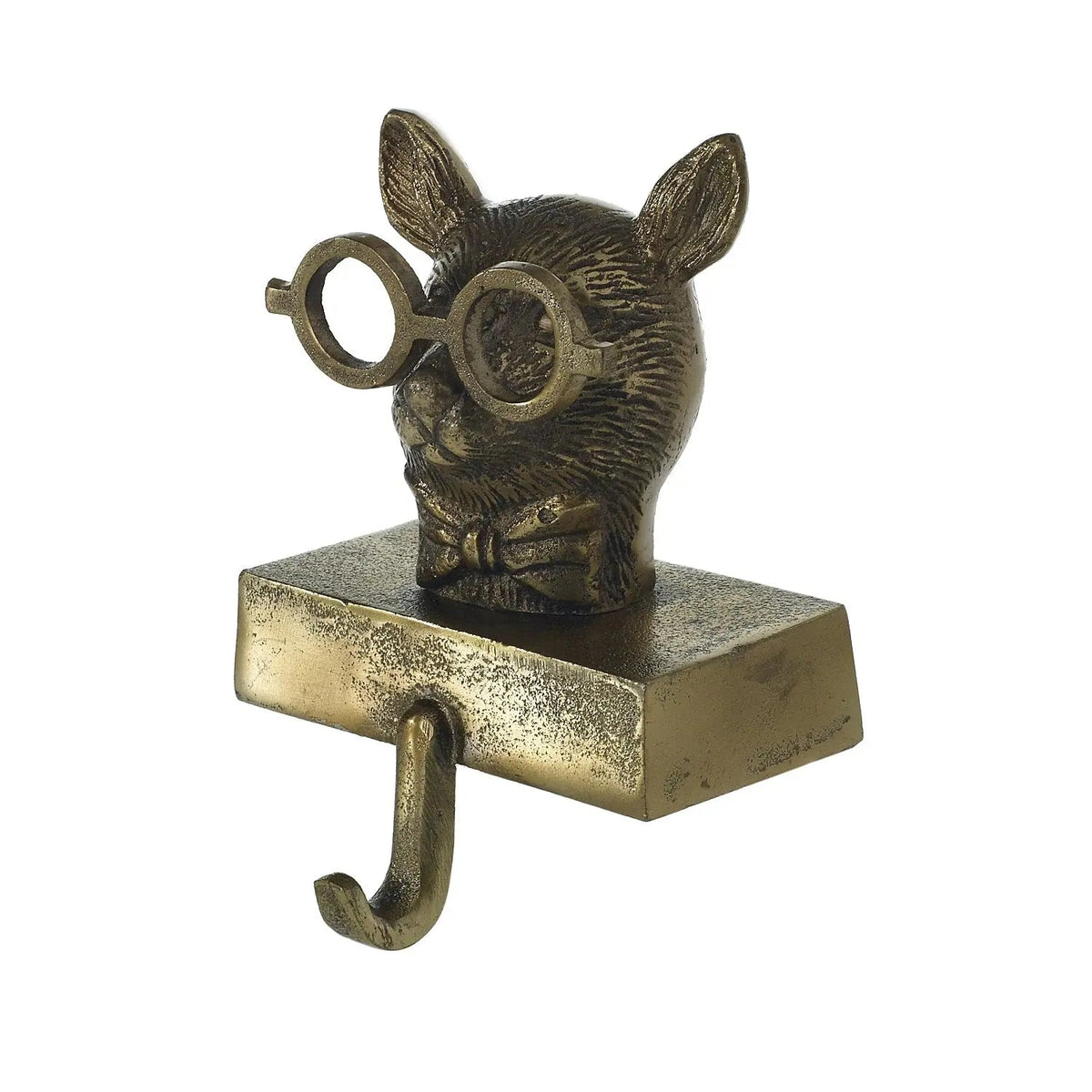 Yulemere Bronzed Aluminum Stocking Holders detail view 13