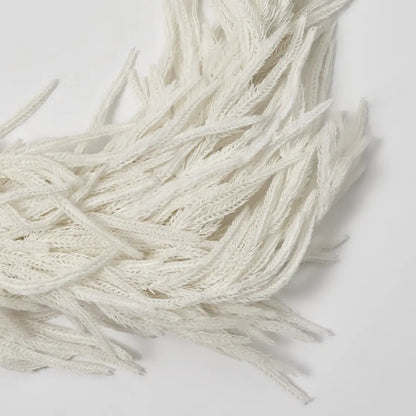 Yulemere Real Touch White Norfolk Christmas Garland overall view